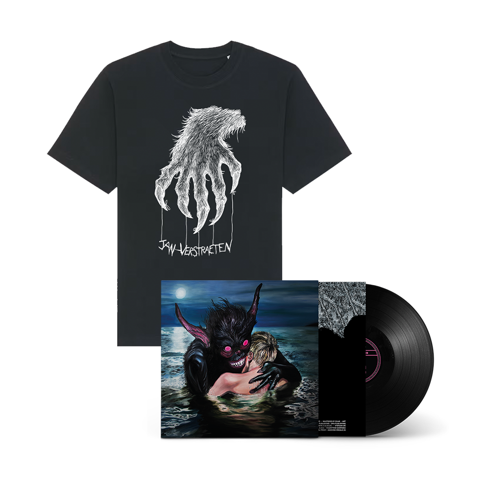 SIGNED BLACK VINYL + « CLAWS » BLACK T-SHIRT